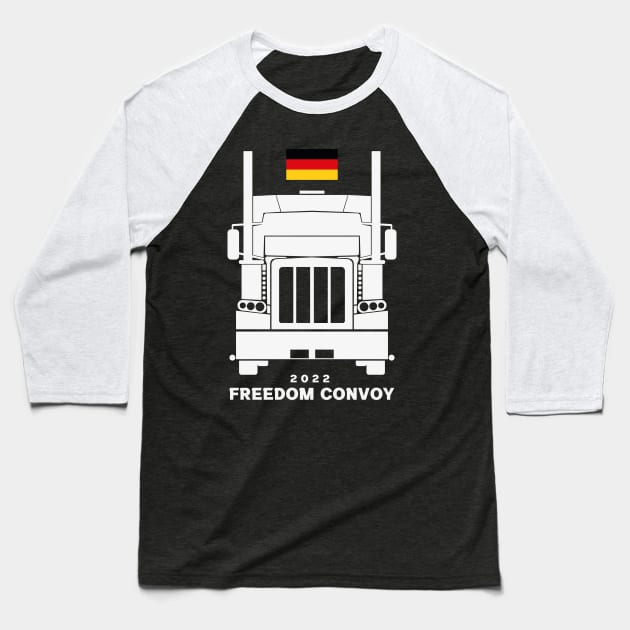 KONVOI DER FREIHEIT 2022 Baseball T-Shirt by Coron na na 